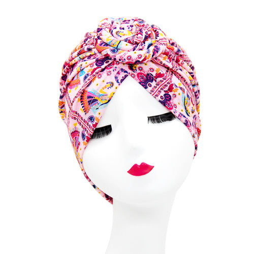African Handmade Turban Hat