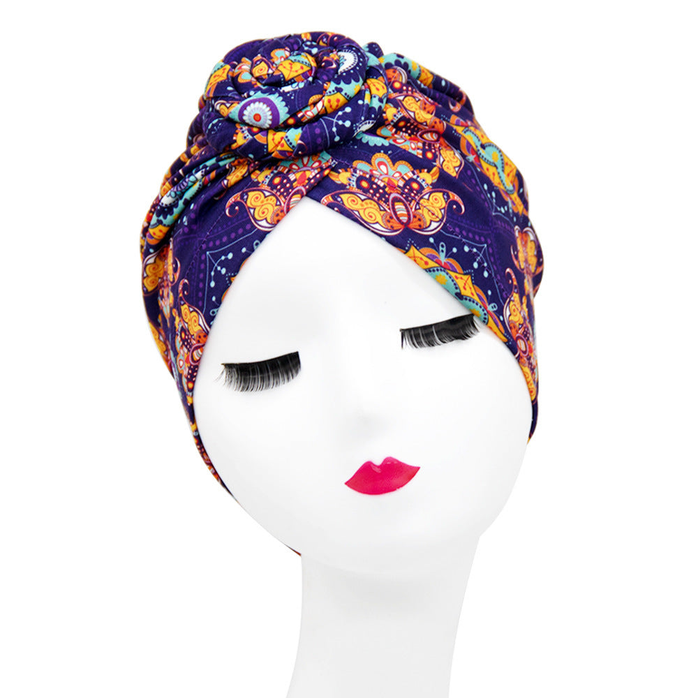 African Handmade Turban Hat
