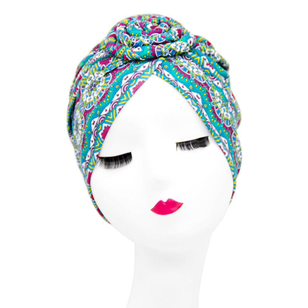 African Handmade Turban Hat
