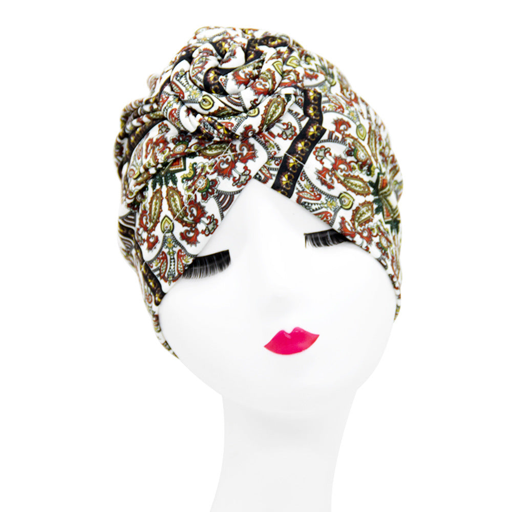 African Handmade Turban Hat