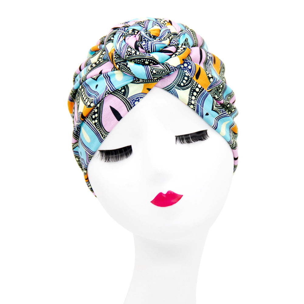 African Handmade Turban Hat