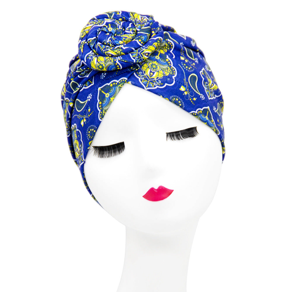 African Handmade Turban Hat