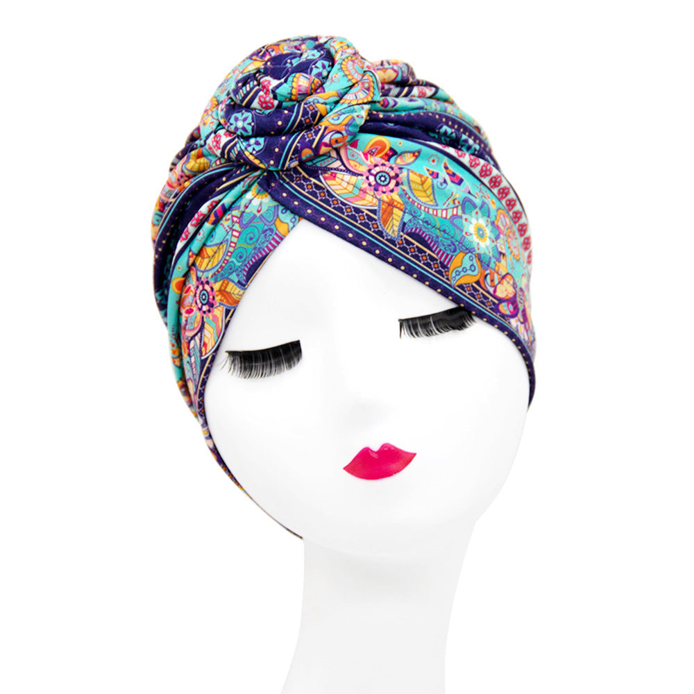 African Handmade Turban Hat