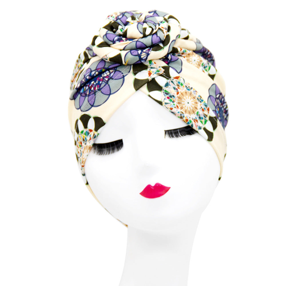 African Handmade Turban Hat