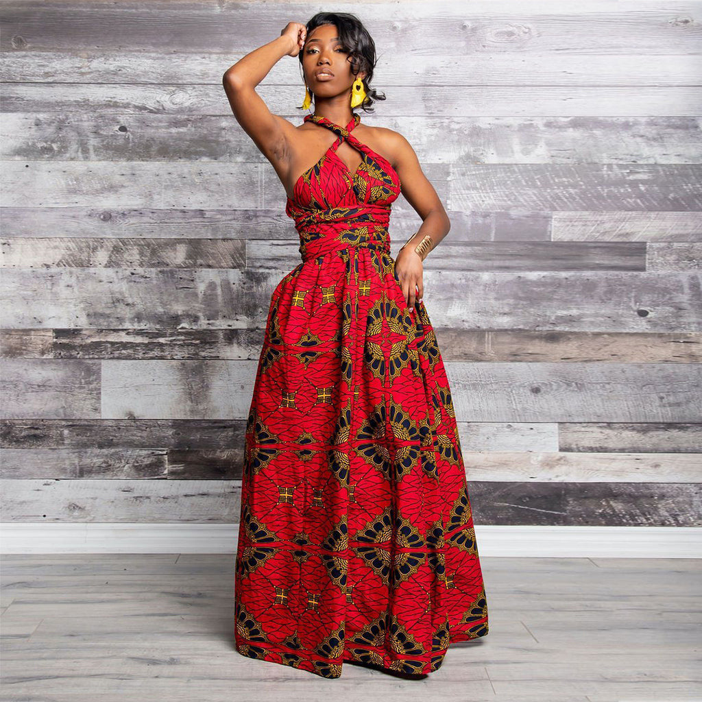 Stylish Multi color Print Dress