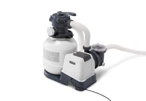 INTEX 26325EH Ultra XTR Deluxe Above Ground Swimming Pool Set: 16ft x 48in – Includes 1500 GPH Cartridge Sand Filter Pump – SuperTough Puncture Resistant – Rust Resistant – Easy to Assemble