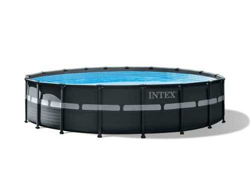 INTEX 26325EH Ultra XTR Deluxe Above Ground Swimming Pool Set: 16ft x 48in – Includes 1500 GPH Cartridge Sand Filter Pump – SuperTough Puncture Resistant – Rust Resistant – Easy to Assemble