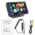 Portable Car MP5 Player Wireless Carplay Monitor Android Auto 7 Inch Touch Screen Bluetooth Universal Multimedia Stereo