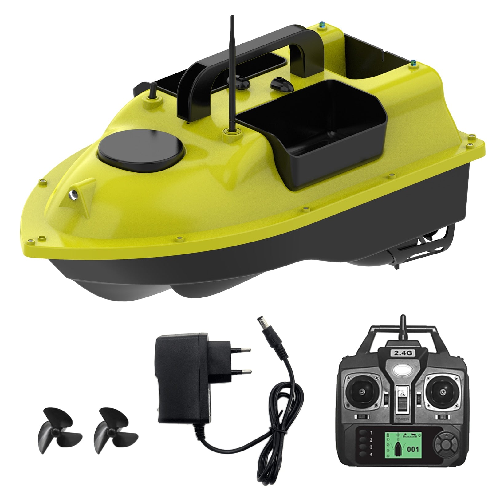 Smart Fishing Bait Boat RC D11 500M Wireless Remote Control Fishing Feeder Toy Fishing Boat Remote Range Fish Finder Speedboat