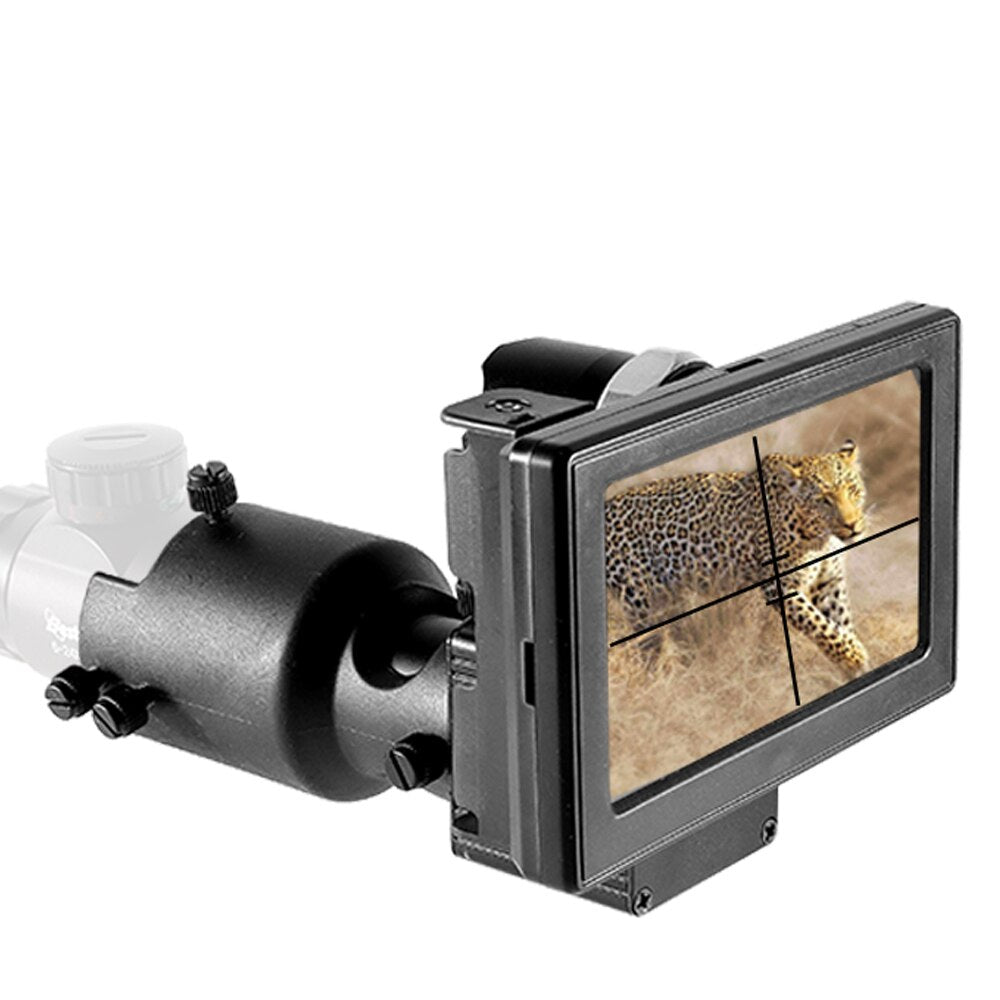 Night Vision Riflescope HD 1080P 4.3 Inch Display Siamese Scopes Video Cameras Infrared Illuminator Tactical Hunting Night Scope