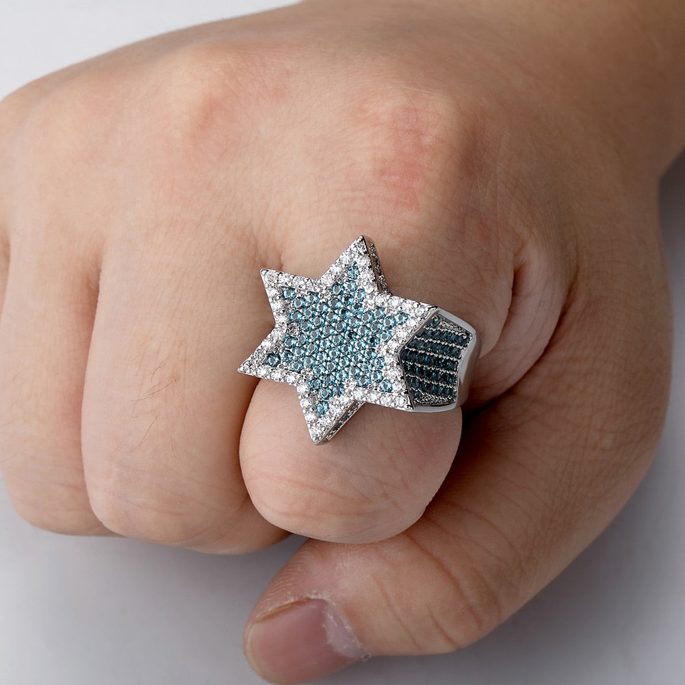 Iced Out Rings For Men/Women Micro Paved