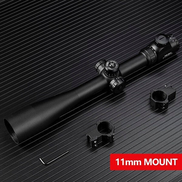 Fire Wolf 10-40x50 E Scope Long Range Riflescope Side Wheel Parallax Optic Sight Rifle  Hunting Scopes Sniper Rifle Sight