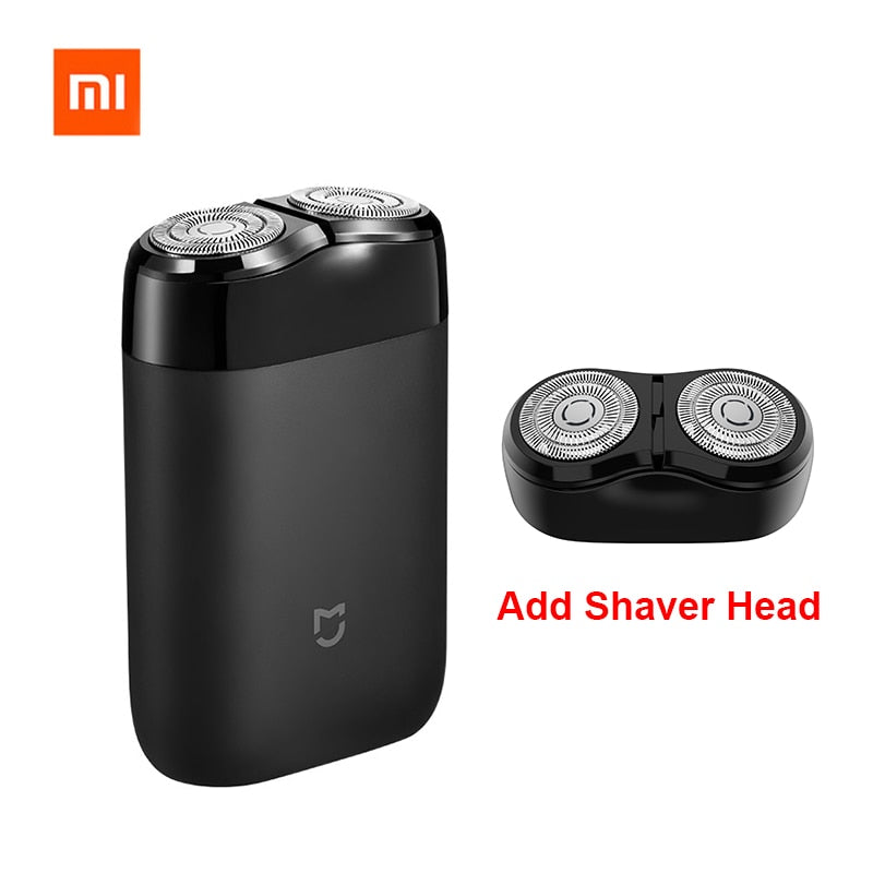 New 2019 Xiaomi Mijia Electric Shaver 2 Floating Head Portable Waterproof Razor Shavers USB Rechargeable Steel Mens