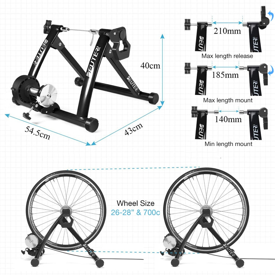 Indoor Exercise Bike Trainer Home Training 6 Speed Magnetic Resistance Bicycle Trainer Road MTB Bike Trainers Cycling Roller