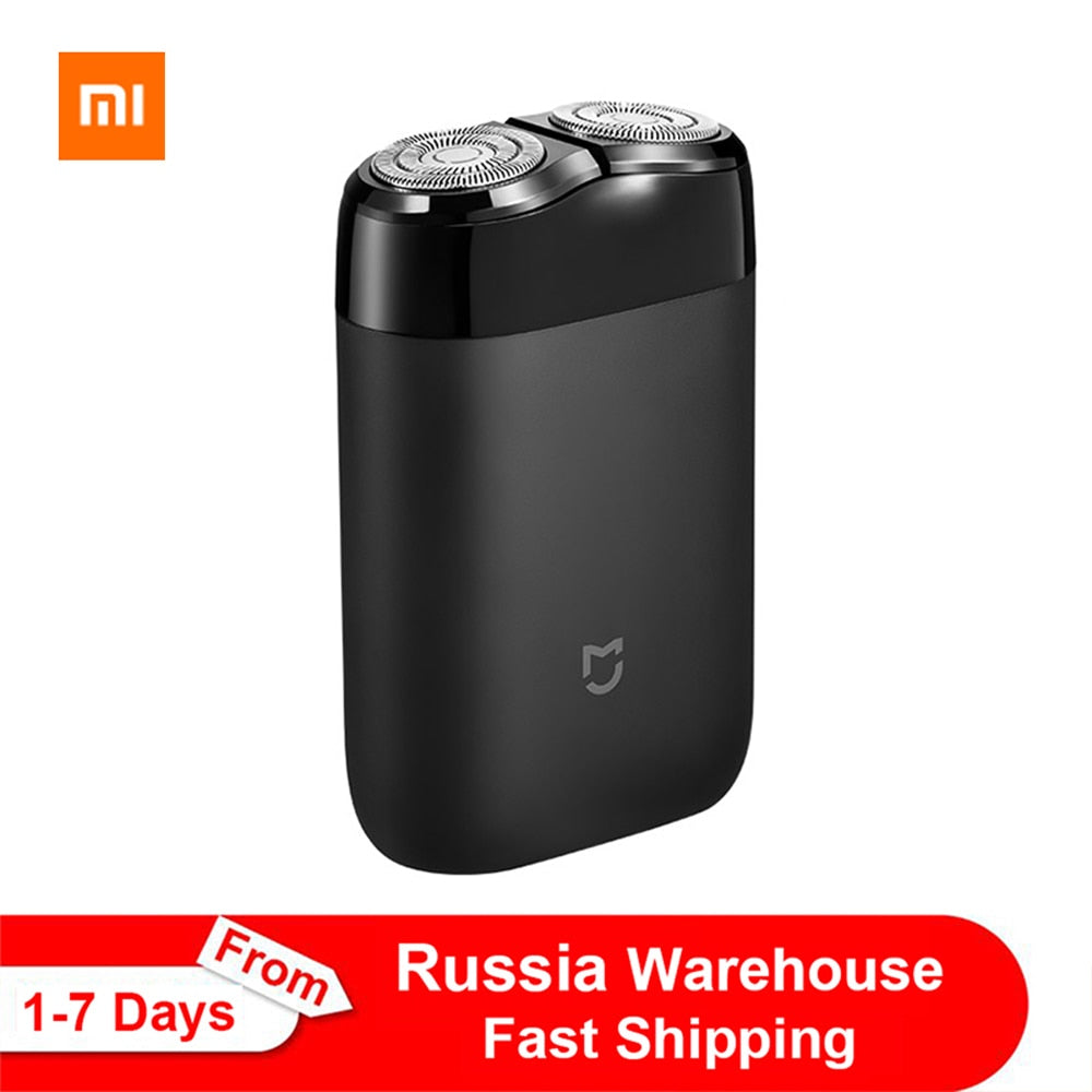 New 2019 Xiaomi Mijia Electric Shaver 2 Floating Head Portable Waterproof Razor Shavers USB Rechargeable Steel Mens