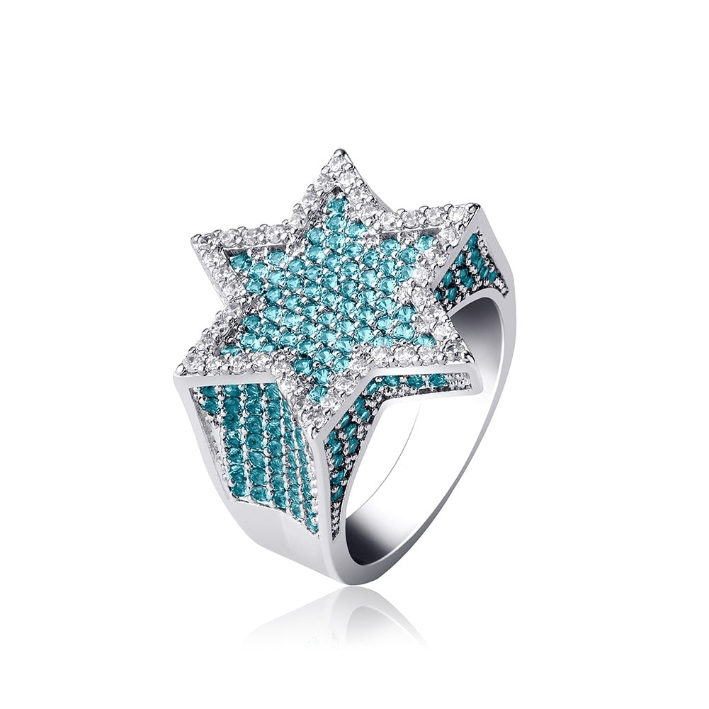 Iced Out Rings For Men/Women Micro Paved
