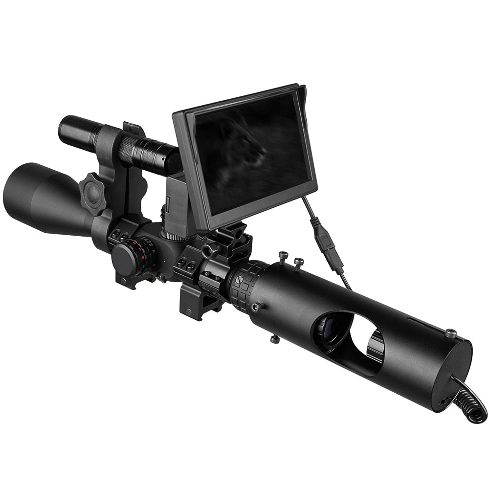 Night Vision Scopes Hunting Optics Sight Tactical 850nm Infrared LED IR Infrared Camera Waterproof Night Vision Device Hunting