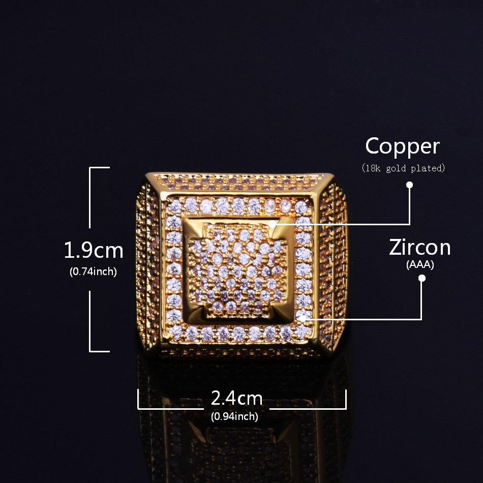 Iced Out Ring