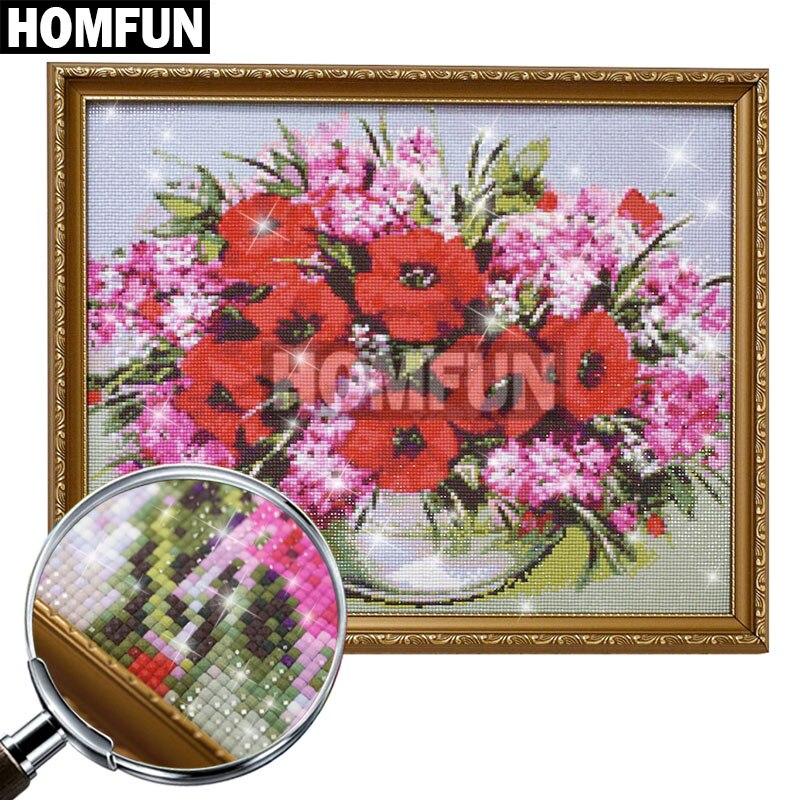 HOMFUN Full Square/Round Drill 5D DIY Diamond Painting "Religious Buddha" 3D Diamond Embroidery Cross Stitch Home Decor A18554