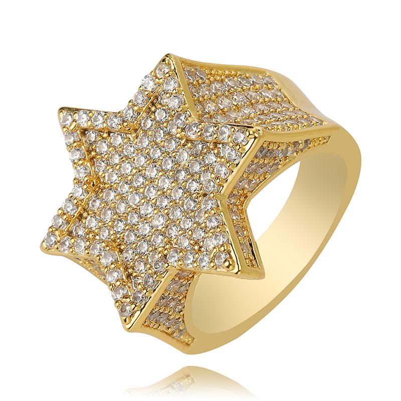 Iced Out Rings For Men/Women Micro Paved