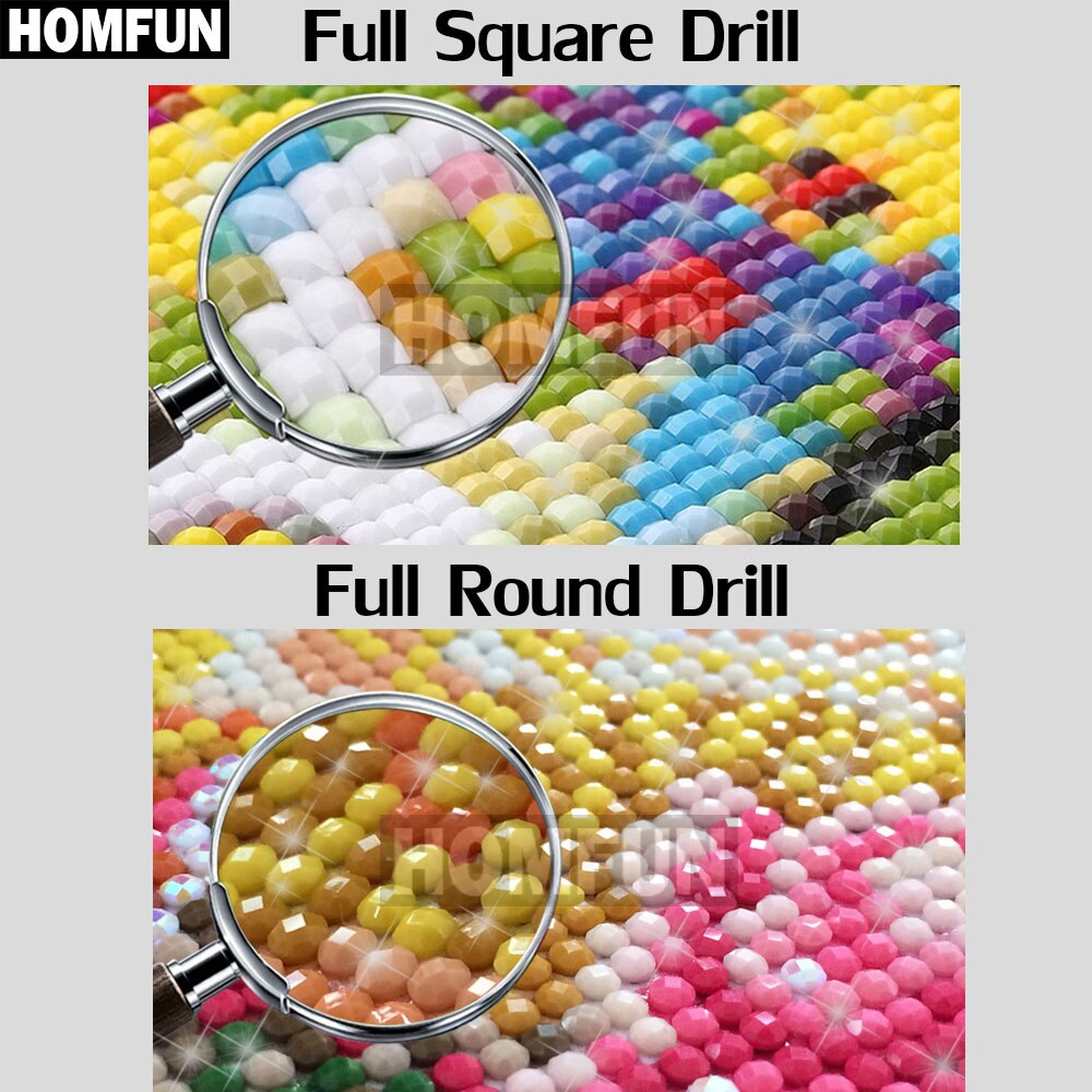 HOMFUN Full Square/Round Drill 5D DIY Diamond Painting "Religious Buddha" Embroidery Cross Stitch 5D Home Decor Gift A13961