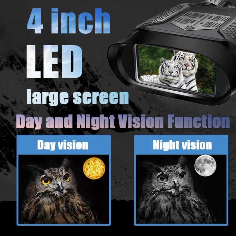 NV400B 7X31 Infared Digital Hunting Night Vision Binoculars 2.0 LCD Military Day Night NV Goggles Telescope IR Binocular Hunter