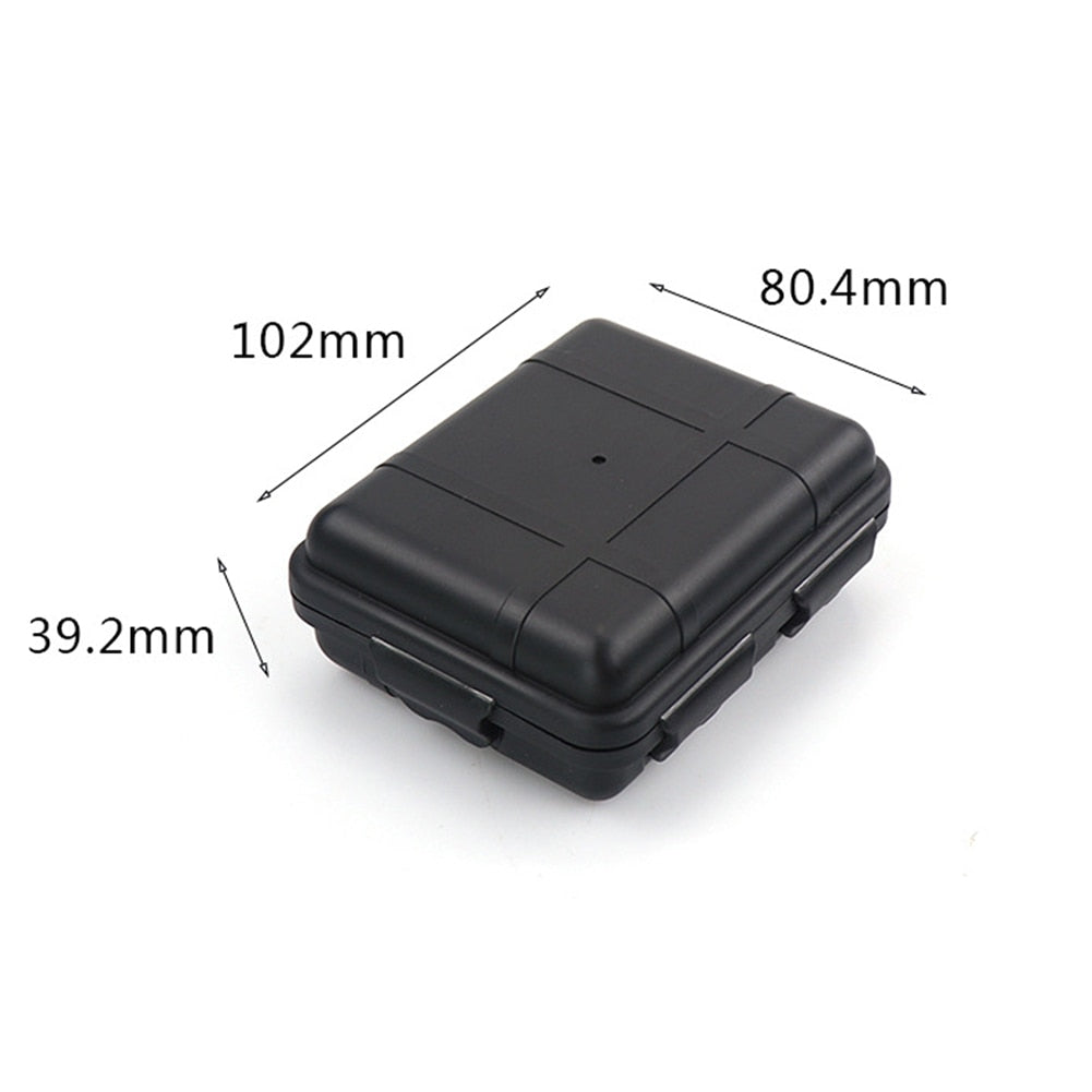 Outdoor Waterproof Survival Sealed Box Dustproof Shockproof Plastic EDC Tools Storage Container Case Holder Fishing Tackle Tools