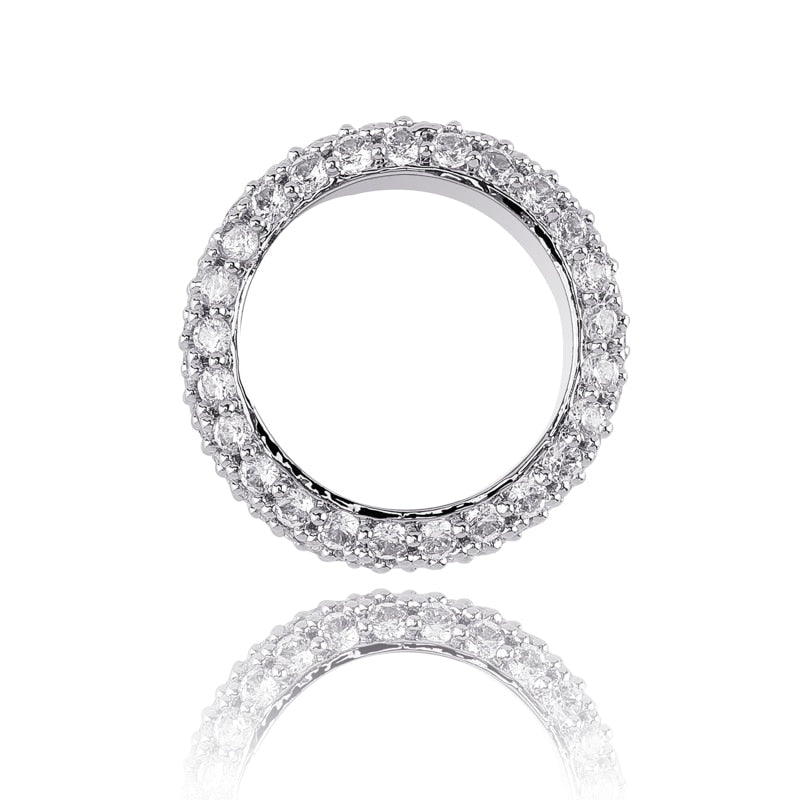 TOPGRILLZ  Iced Out Full Cubic Bling  Rings
