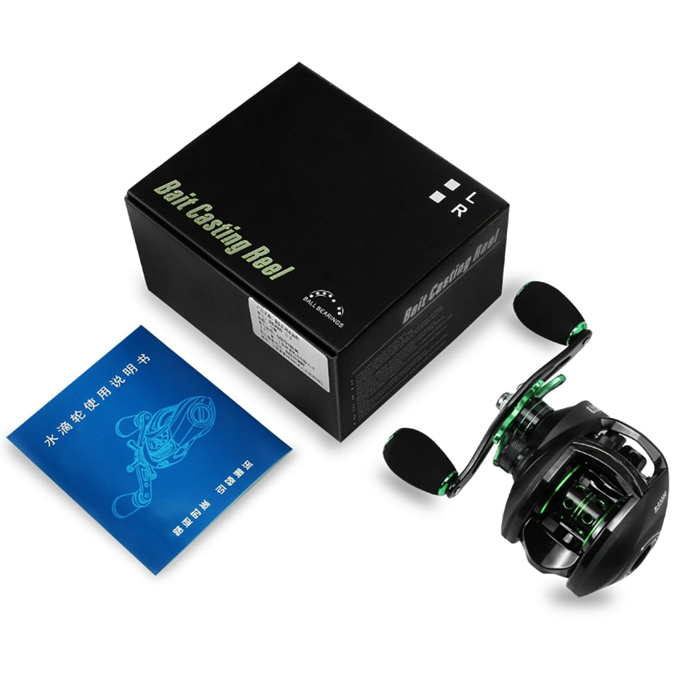 Baitcasting Reel BS2000 8.1:1 High Speed Fishing Reel 8KG Max Drag