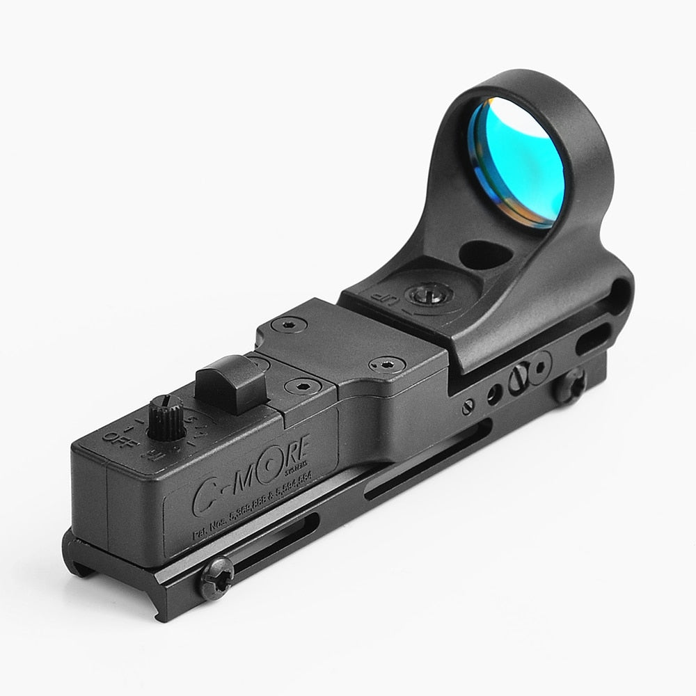 New C-MORE Red Dot Tactical Adjustable 4MOA Red Dot Sight Reflex Optics Sight IPSC Sight