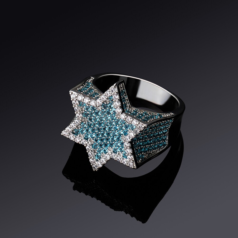 Iced Out Rings For Men/Women Micro Paved