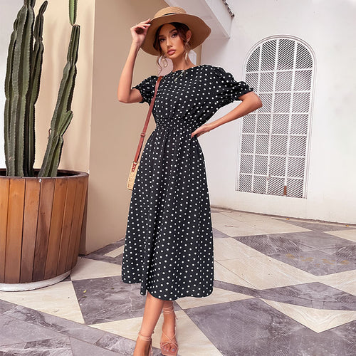 Black Dot Dress