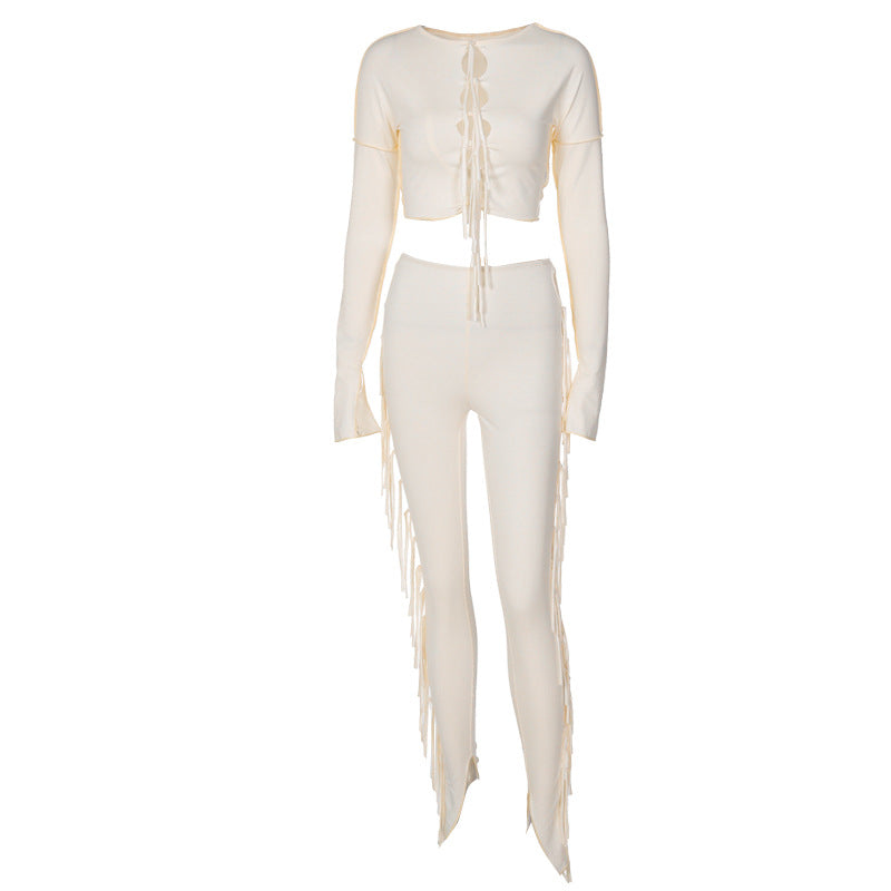 High Waist Slim Fit Set
