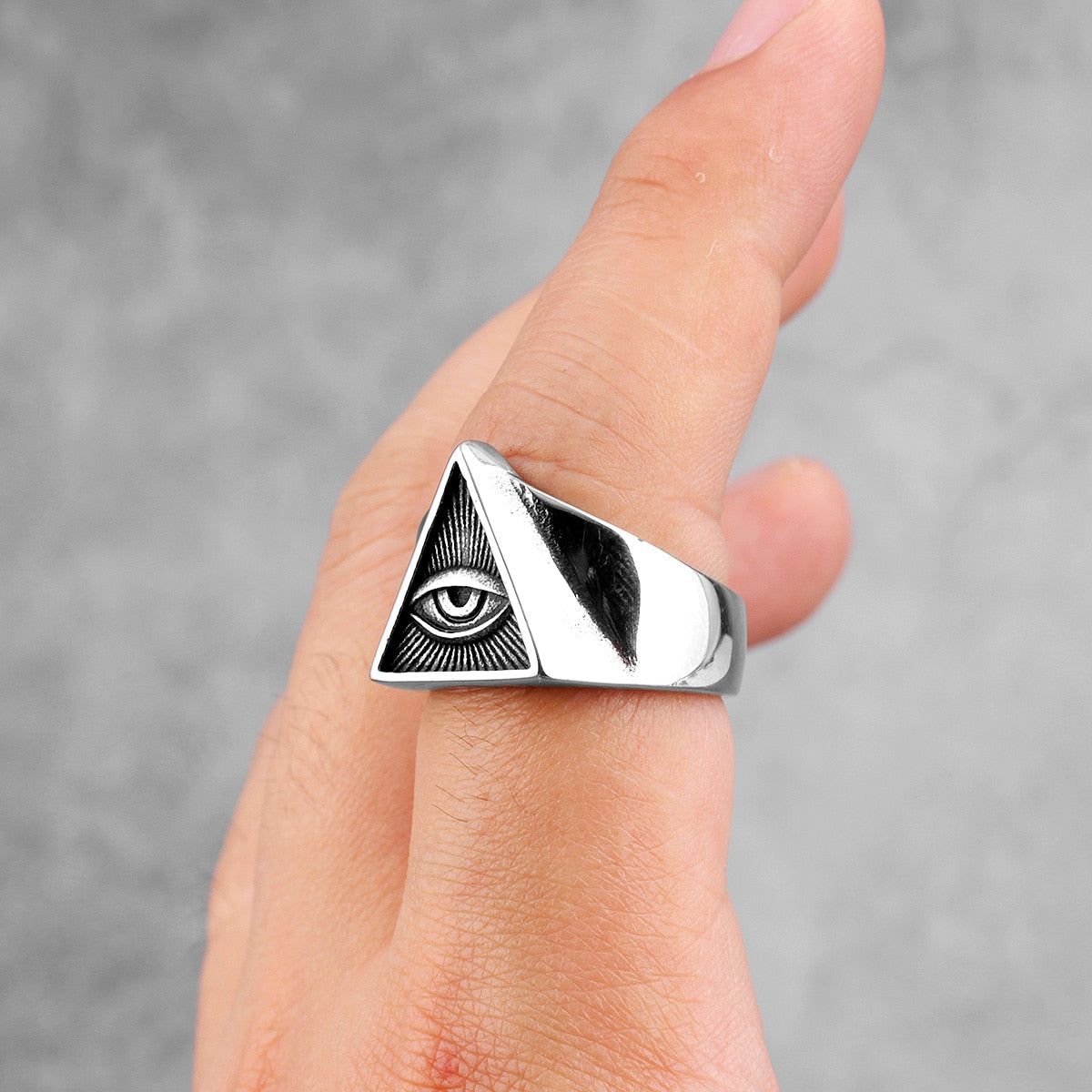 Masonic Stainless Steel Ring