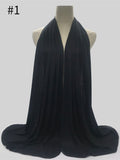Plain Soft Turban Head wrap 170x55cm