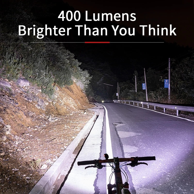 ROCKBROS Bike Light Rainproof USB Rechargeable LED 2000mAh MTB Front Lamp Headlight Aluminum Ultralight Flashlight Bicycle Light