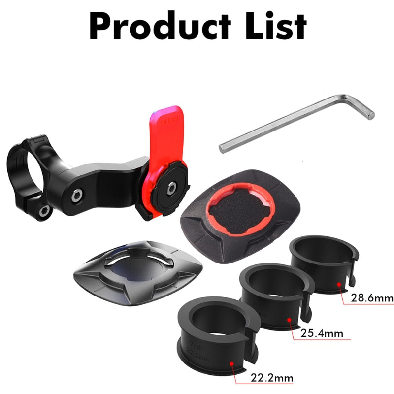 Bike Phone Bracket Holder Adjustable Navigation Phone Stand MTB Scooter Motorcycle Handlebar Support Rack Cycling Accessories