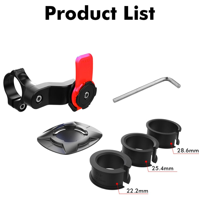 Bike Phone Bracket Holder Adjustable Navigation Phone Stand MTB Scooter Motorcycle Handlebar Support Rack Cycling Accessories