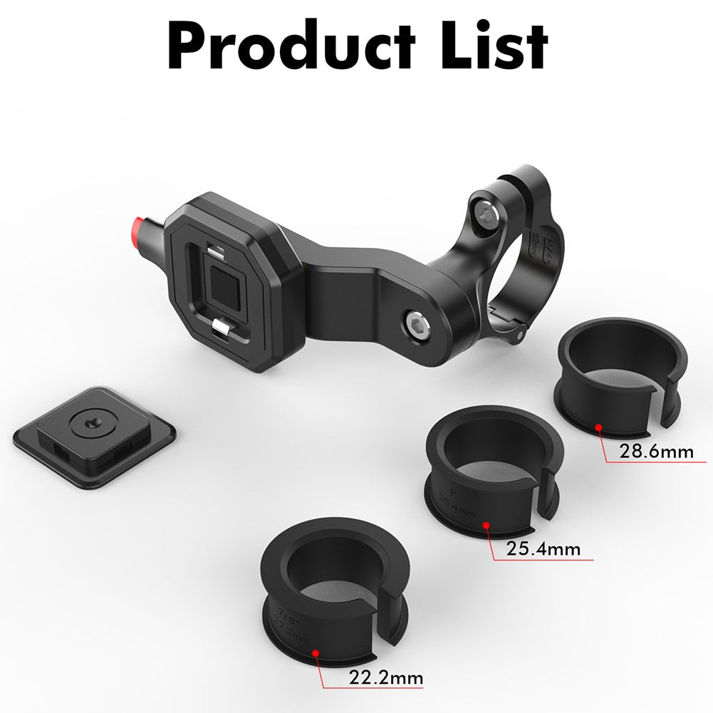 Bike Phone Bracket Holder Adjustable Navigation Phone Stand MTB Scooter Motorcycle Handlebar Support Rack Cycling Accessories