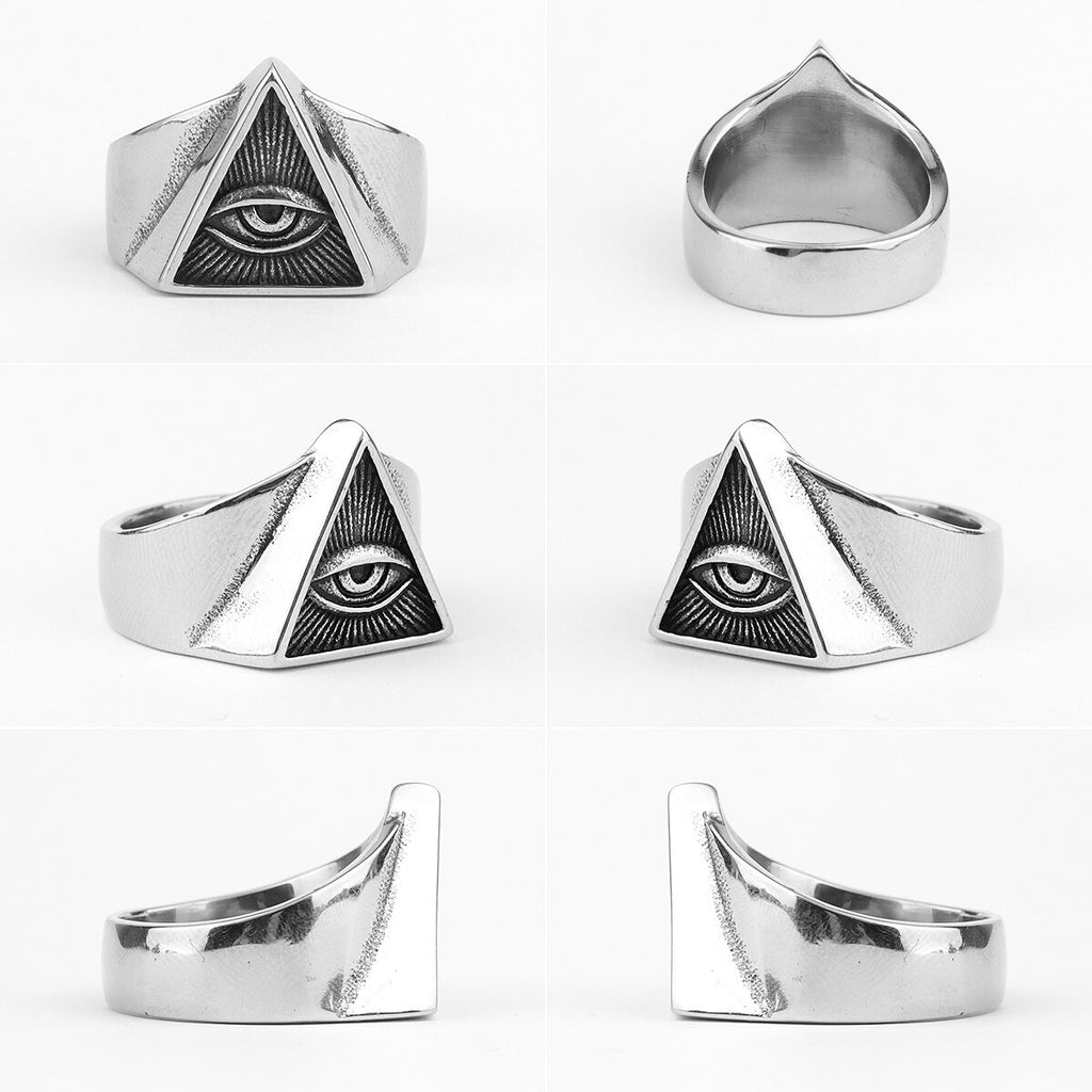 Masonic Stainless Steel Ring