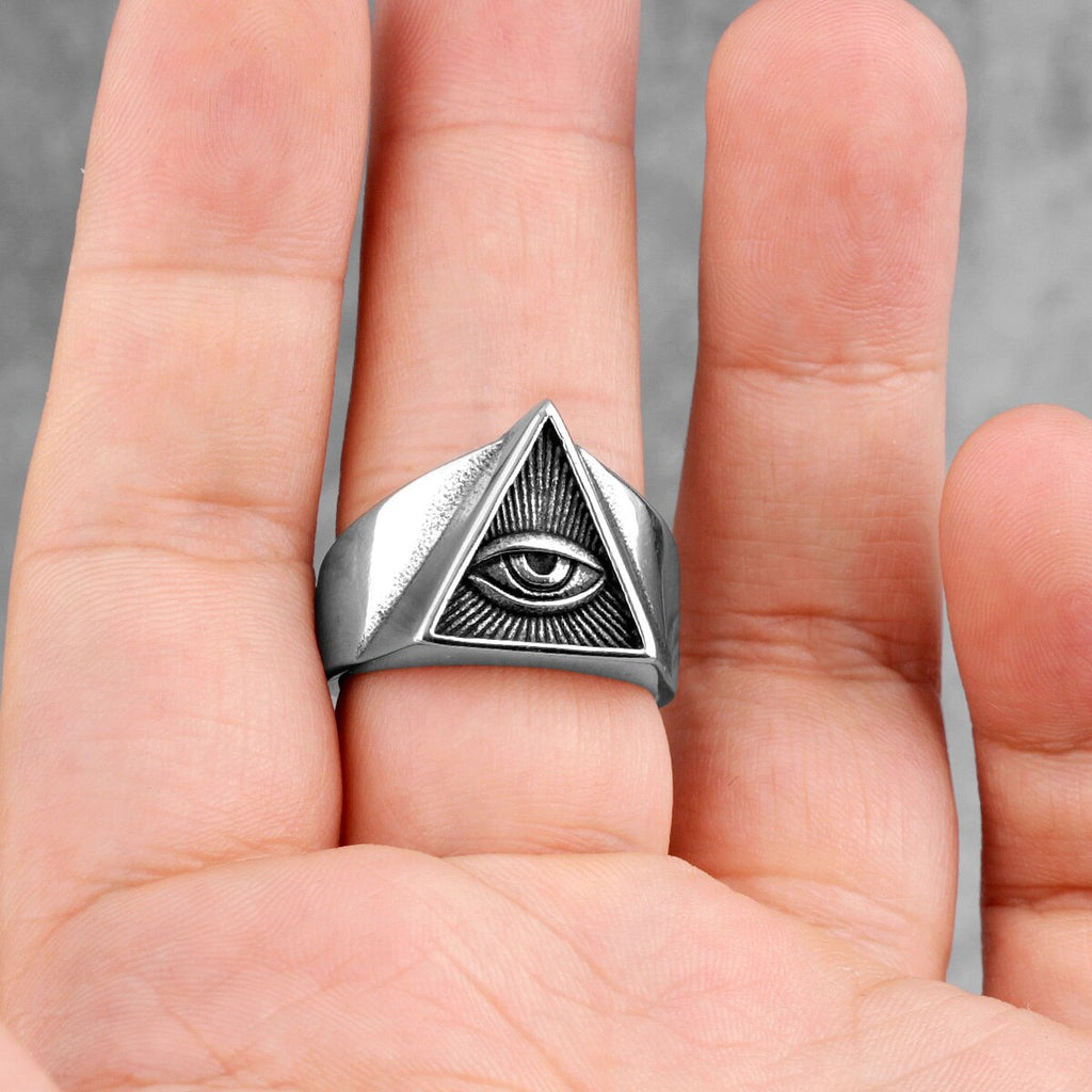 Masonic Stainless Steel Ring