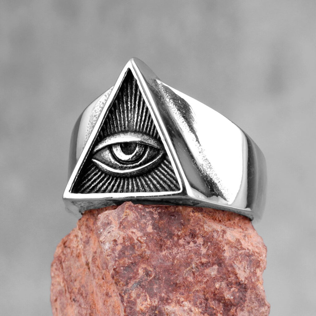 Masonic Stainless Steel Ring