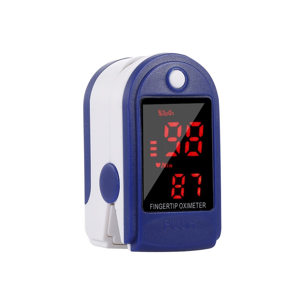 Medical Digital Finger Oximeter Pulse Oximeter LED Screen Finger Clip SPO2 PR Heart Rate Monitor Blood Oxygen Saturation Monitor